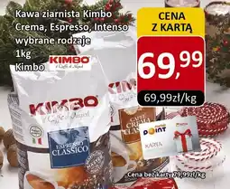 Market Point Kawa ziarnista Kimbo Crema, Espresso, Intenso wybrane rodzaje 1kg oferta