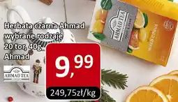 Market Point Herbata czarna Ahmad wybrane rodzaje 20 tor, 40g oferta