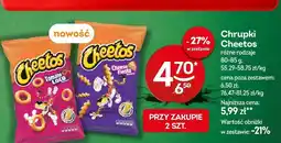 Żabka Chrupki Cheetos różne rodzaje oferta
