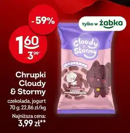 Żabka Chrupki Cloudy & Stormy czekolada, jogurt oferta