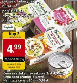 Market Point Groszek, kukurydza, buraki 2 porcja na raz Bonduelle oferta