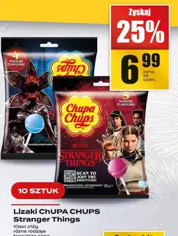 Supeco Lizaki CHUPA CHUPS Stranger Things oferta