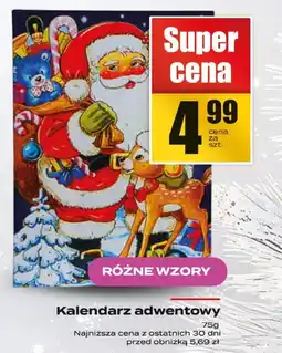 Supeco Kalendarz adwentowy różne wzory Supeco oferta