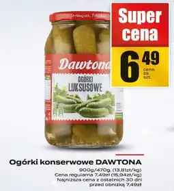 Supeco Ogórki konserwowe DAWTONA oferta