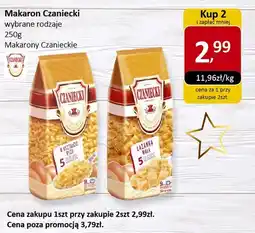 Market Point Makaron Czaniecki wybrane rodzaje 250g Makarony Czanieckie oferta