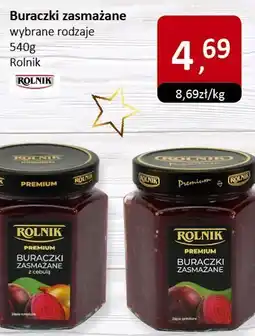 Market Point Buraczki zasmażane wybrane rodzaje 540g Rolnik oferta