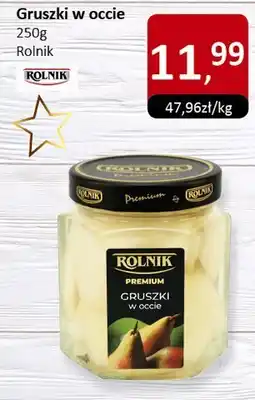 Market Point Gruszki w occie 250g Rolnik oferta