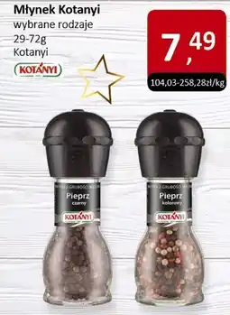 Market Point Młynek Kotányi wybrane rodzaje 29-72g oferta