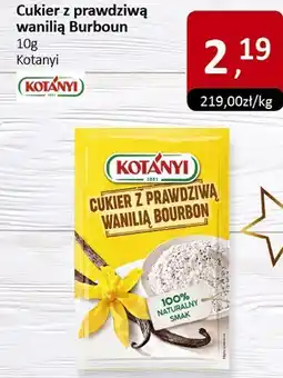 Market Point Cukier z prawdziwą wanilią Bourbon Kotányi oferta