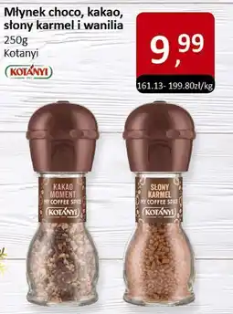 Market Point Młynek choco, kakao, słony karmel i wanilia Kotányi oferta