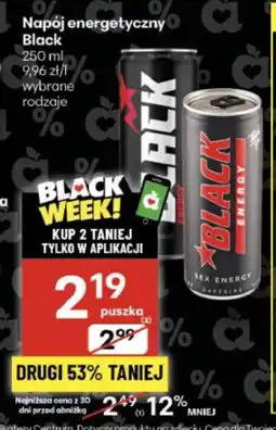Delikatesy Centrum Napój energetyczny Black oferta