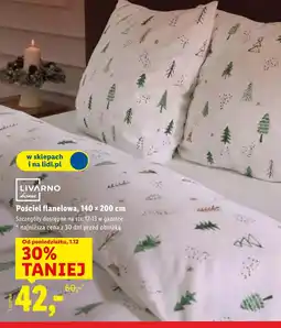 Lidl Pościel Livarno oferta