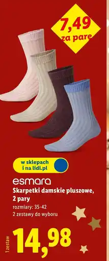 Lidl Skarpetki damskie Esmara oferta