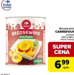 Globi Brzoskwinie połówki Carrefour oferta