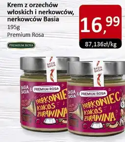 Market Point Krem z orzechów włoskich i nerkowców, nerkowców Basia Premium Rosa oferta