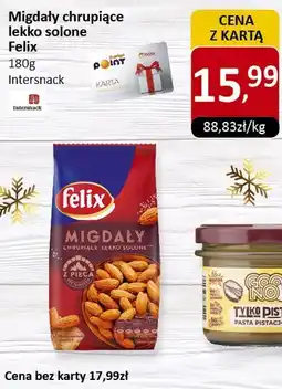 Market Point Migdały chrupiące także słone Felix oferta