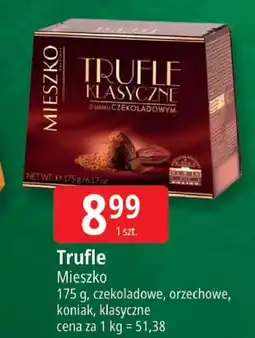 E.Leclerc Trufle Mieszko czekoladowe, orzechowe, koniak, klasyczne oferta