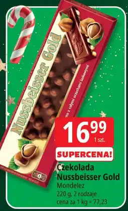 E.Leclerc Czekolada Nussbeiser Gold Mondelez oferta