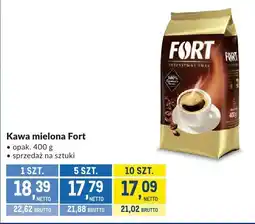 Makro Kawa mielona Fort oferta