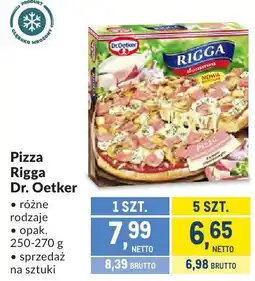 Makro Pizza Rigga Dr. Oetker różne rodzaje oferta