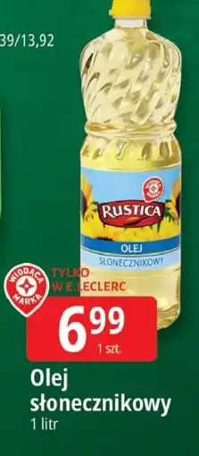 E.Leclerc Olej słonecznikowy Leclerc oferta