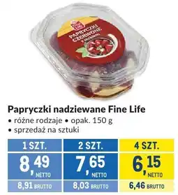 Makro Papryczki nadziewane Fine Life różne rodzaje oferta