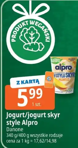 E.Leclerc Jogurt/jogurt skyr style Alpro Danone oferta