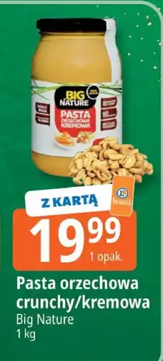 E.Leclerc Pasta orzechowa crunchy/kremowa Big Nature oferta