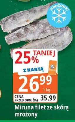 E.Leclerc Miruna filet ze skórą mrożony Leclerc oferta