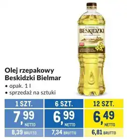 Makro Olej rzepakowy Beskidzki Bielmar oferta