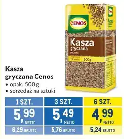 Makro Kasza gryczana Cenos oferta