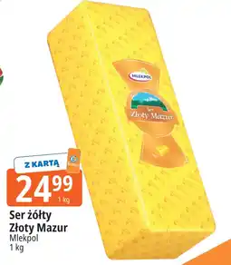 E.Leclerc Ser żółty Złoty Mazur Mlekpol oferta