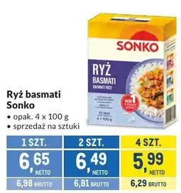 Makro Ryż basmati Sonko oferta