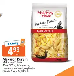 E.Leclerc Makaron Durum Tagliatelle Makarony Polskie oferta