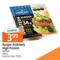 E.Leclerc Burger drobiowy High Protein Animex oferta