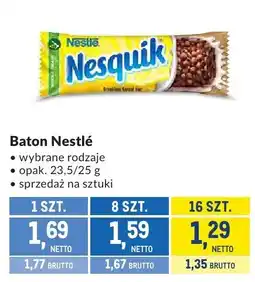 Makro Baton Nestlé wybrane rodzaje oferta