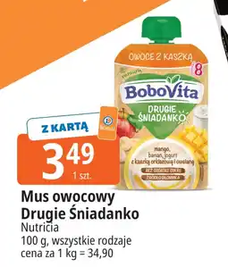 E.Leclerc Mus owocowy BoboVita Drugie Śniadanko oferta