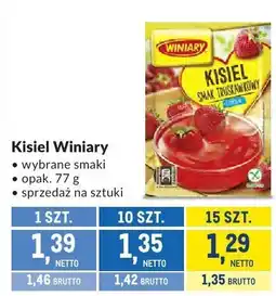 Makro Kisiel Winiary wybrane smaki oferta