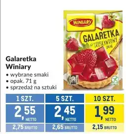 Makro Galaretka Winiary wybrane smaki oferta