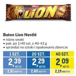 Makro Baton Lion Nestlé różne smaki oferta