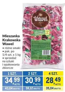 Makro Mieszanka Krakowska Wawel różne smaki 1kg oferta