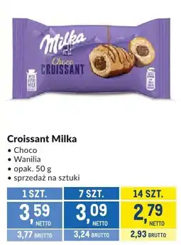Makro Croissant Milka Choco Wanilia 50g oferta