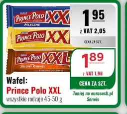 Eurocash Wafel Prince Polo XXL oferta