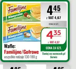 Eurocash Wafle Familijne/Gofrowe oferta