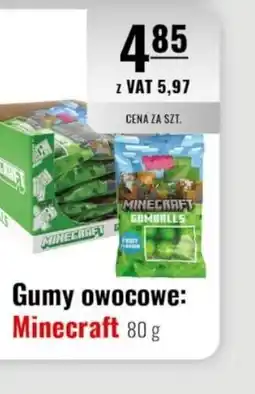 Eurocash Gumy owocowe: Minecraft oferta