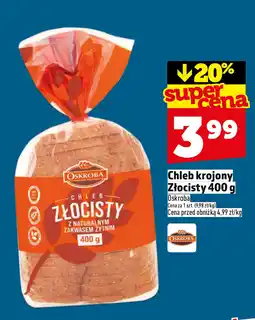 Topaz Chleb krojony Złocisty Oskroba 400 g oferta