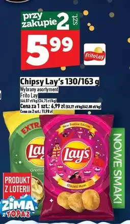 Topaz Chipsy Lay's 130/163 g oferta