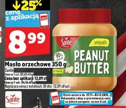 Topaz Masło orzechowe Sante 350 g oferta