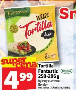 Topaz Tortilla Funtastic Develey 250-296 g oferta