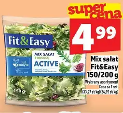 Topaz Mix sałat Fit&Easy 150/200 g oferta